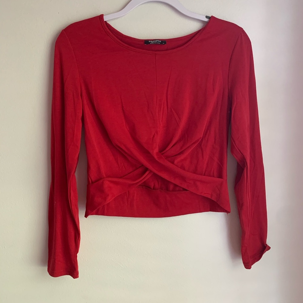 Twist style long sleeve